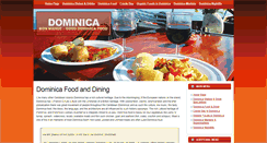 Desktop Screenshot of dominicafood.com